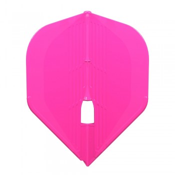 L1kPro Kami Shape Neon Pink Flight with Champagne Ring hole